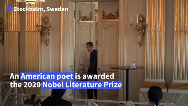 American poet Louise Glück wins Nobel Literature Prize