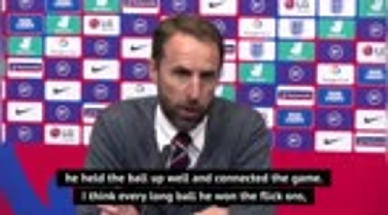Southgate pleased with Calvert-Lewin's debut goal