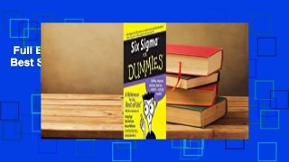 Full E-book  Six Sigma for Dummies  Best Sellers Rank : #1