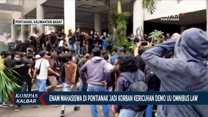 下载视频: Demo Berujung Ricuh, Enam Mahasiswa Pontianak Mengalami Luka