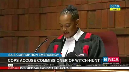 Cops in corruption case accuse commissioner of witch hunt