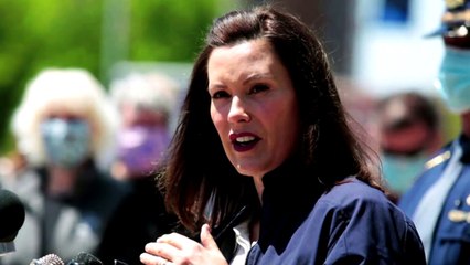 Скачать видео: Plot to kidnap Michigan Michigan Governor Gretchen Whitmer stopped; 13 arrested