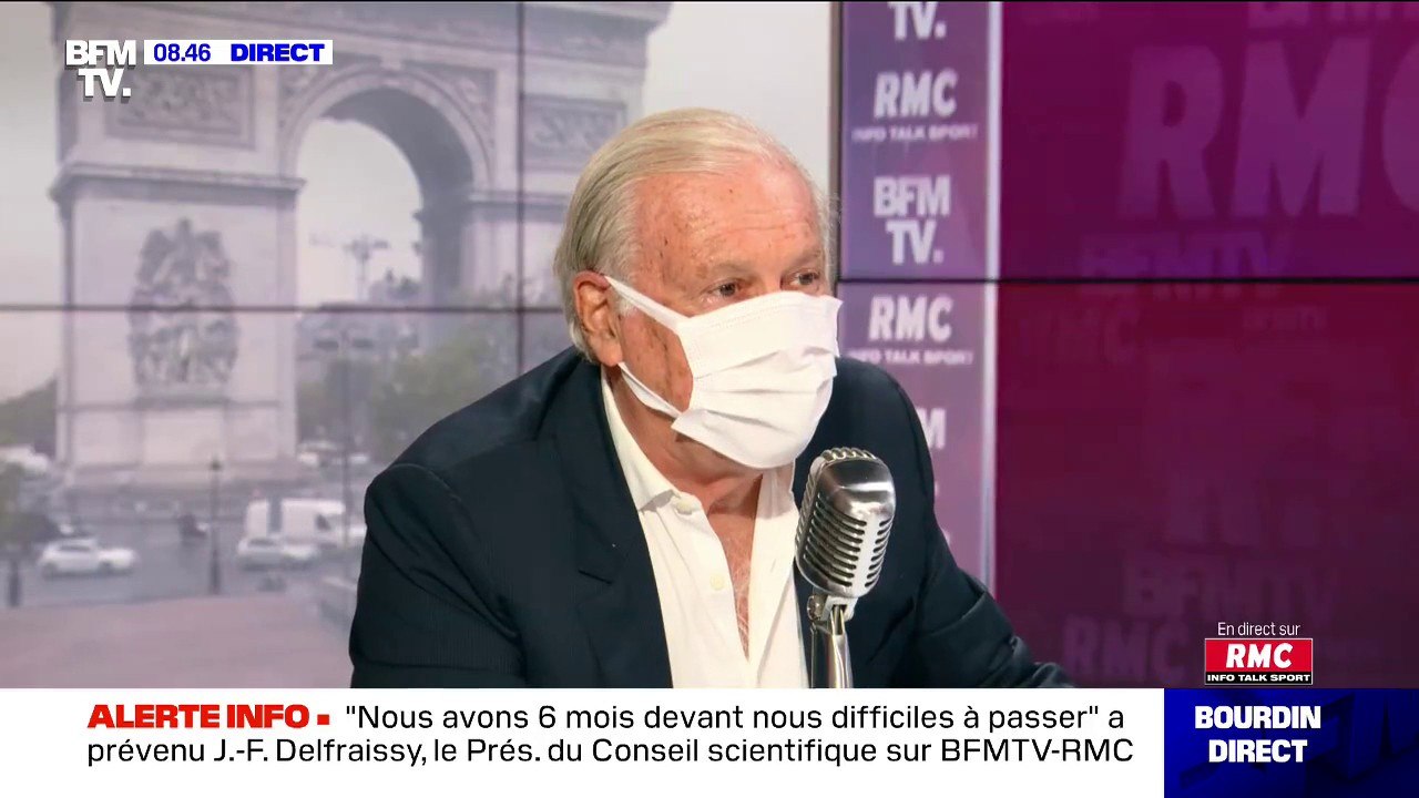 Jean-François Delfraissy: "Les besoins en réanimation vont être particulièrement importants à Paris dans les 15 jours qui viennent"