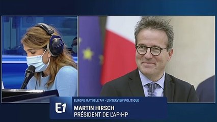 "On risque d'avoir à choisir entre certains patients" dans les hôpitaux, alerte Martin Hirsch