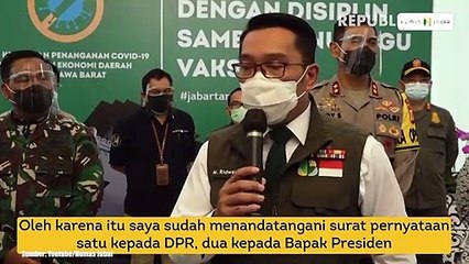 Sampaikan Aspirasi Buruh, Gubernur Jabar Surati Jokowi