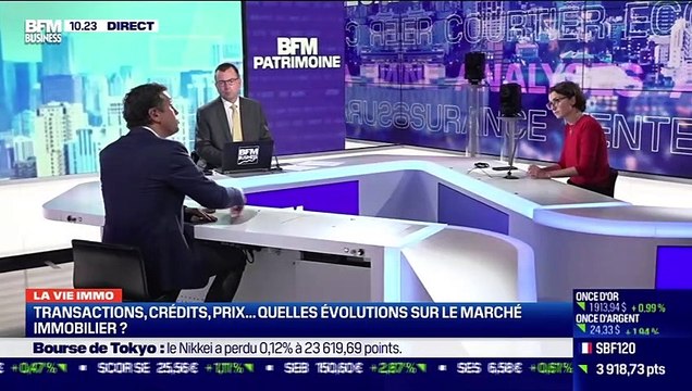 Brice Cardi (L'Adresse): Transactions, crédits, prix... quelles évolutions sur le marché immobilier ? - 09/10