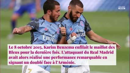 Karim Benzema revient sur sa mise à l'écart de l'équipe de France