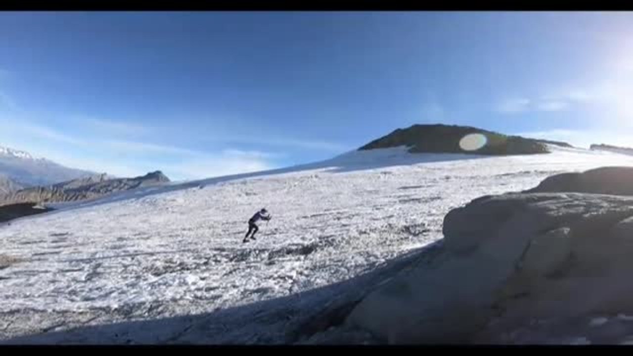 Hazaña de la corredora brasileña Fernanda Maciel que corona la cima del Gran Paradiso y el Matterhorn en Los Alpes en un sólo día