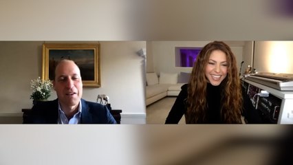 Shakira y el Príncipe Guillermo, unidos contra el cambio climático