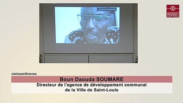L'investissement et les enjeux du développement durable à Saint-Louis (échelon local) , Boun Daouda SOUMARE, Directeur de l'agence de développement communal de la Ville de Saint-Louis_IFR_02-10-20_Workshop_UTLIB_6_SOUMARE