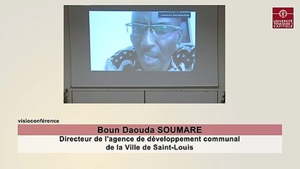 "L'investissement et les enjeux du développement durable à Saint-Louis (échelon local)", Boun Daouda SOUMARE, Directeur de l'agence de développement communal de la Ville de Saint-Louis_IFR_02-10-20_Workshop_UTLIB_6_SOUMARE