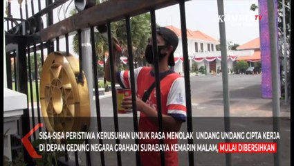 Pasca-demo Ricuh, Begini Suasana Kota Surabaya Hari Ini