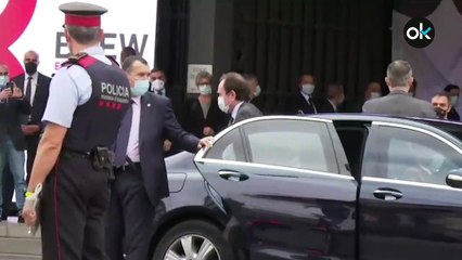 El rey y Pedro Sánchez, en una entrega de premios en Barcelona