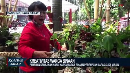 Télécharger la video: Kerajinan Tangan Warga Binaan Lapas Dipamerkan