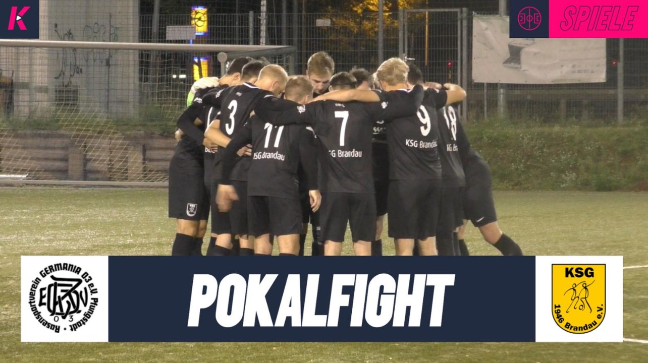 Torreicher Pokalfight in Pfungstadt | RSV Germania Pfungstadt - KSG Brandau (1. Runde, Kreispokal)