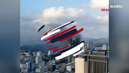 Güney Kore'de gökdelen yangını: 93 yaralı