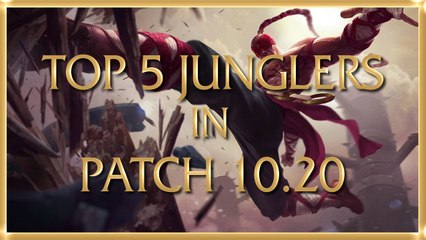 Top 5 Junglers in LoL Patch 10.20