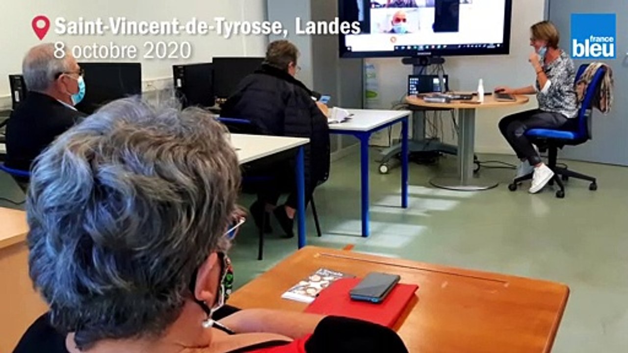 Atelier "WhatsApp" : des formations au numérique pour les personnes âgées à Saint-Vincent-de-Tyrosse