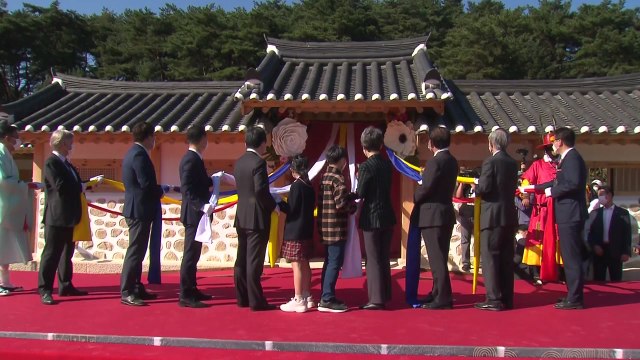 제모습 찾은 세종대왕릉 모든 구역 공개...준공 기념식 열려 / YTN