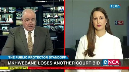Mkhwebane loses another court bid