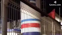 Homem sobe em caixa d'água do supermercado Mateus em Santa Inês - MA e tenta se suicidar