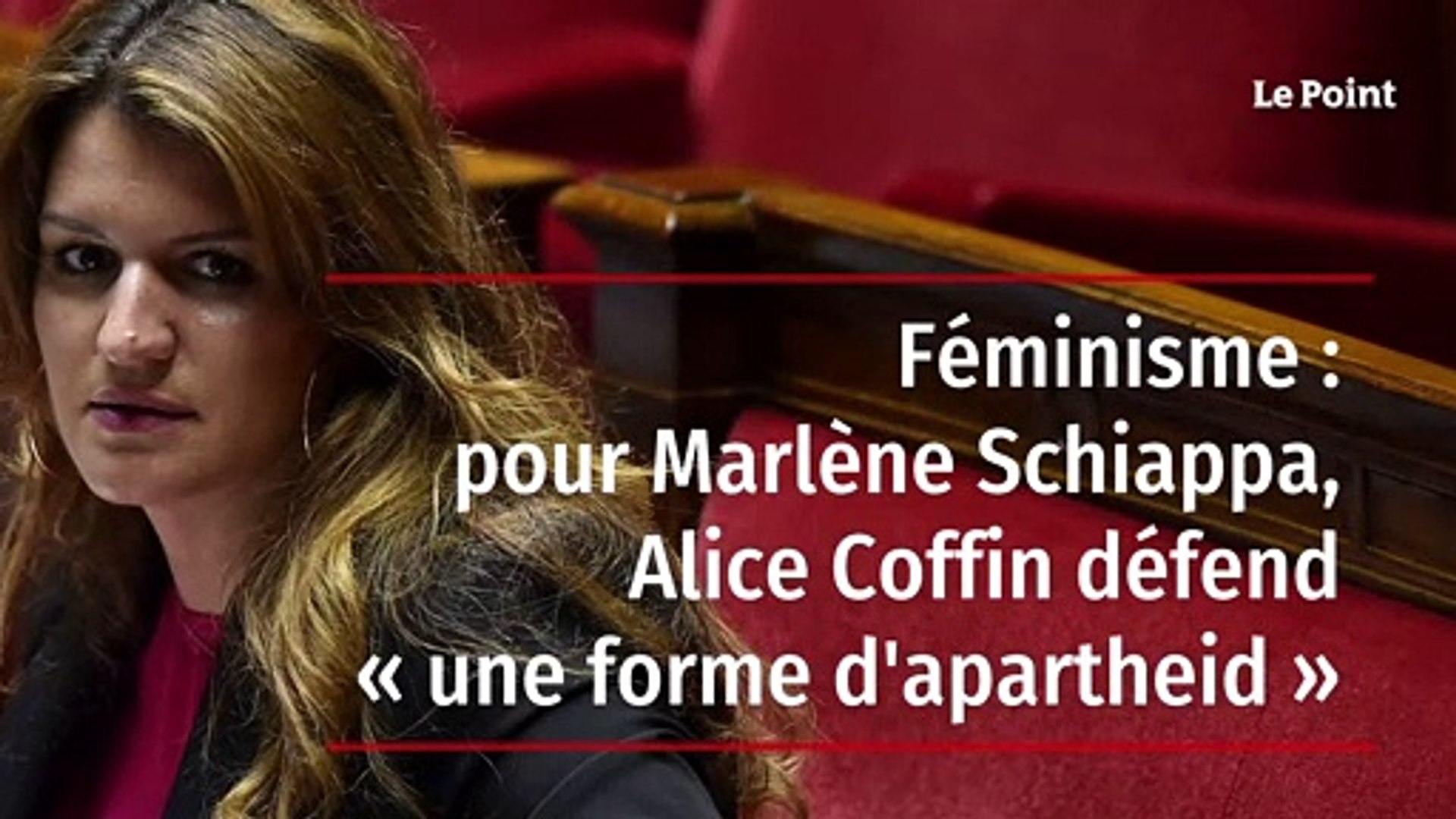 Feminisme Pour Marlene Schiappa Alice Coffin Defend Une Forme D Apartheid Video Dailymotion