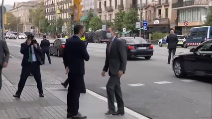 El rey regresa a Barcelona