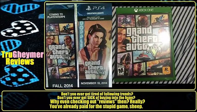 TheReviewSpace - GTA 5 on PS4 Xbox One SUCKS! Worst Game Music Soundtrack EVER!