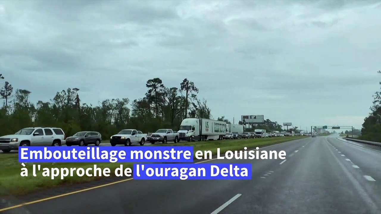 Etats-Unis: des habitants de Louisiane fuient à l'approche de l'ouragan Delta