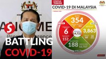 Covid-19: 354 new cases, six deaths - highest number of deaths since March