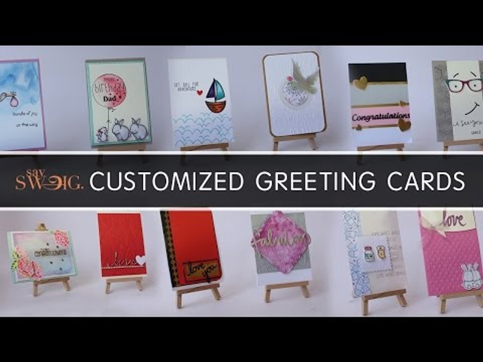 Personalized & Customized Greeting Cards | ADDONS | Say Swag