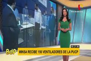 Ministerio de Salud recibió 150 ventiladores mecánicos fabricados en Perú