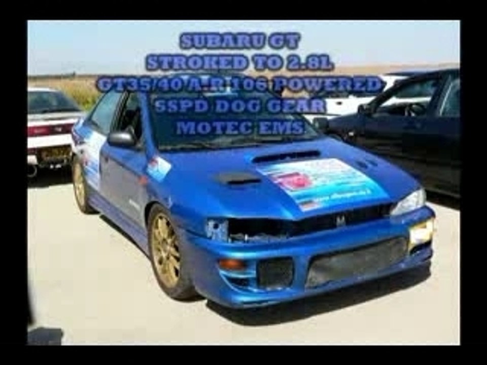 subaru gt vs evo 8
