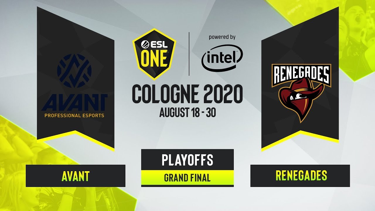 CSGO - Renegades vs. AVANT [Mirage] Map 2 - ESL One Cologne 2020 - Grand final - OCE