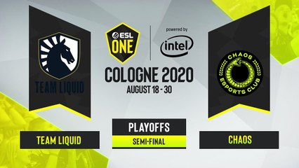 CSGO - Chaos vs. Team Liquid [Inferno] Map 1 - ESL One Cologne 2020 - Semi-final - NA