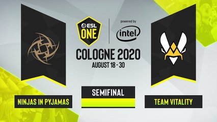 CSGO - Team Vitality vs. Ninjas in Pyjamas [Overpass] Map 1 - ESL One Cologne 2020 - Semifinal - EU