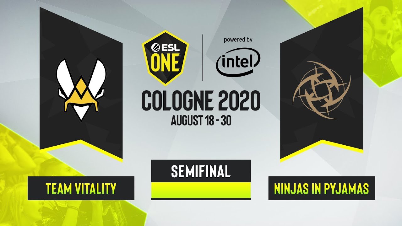 CSGO - Team Vitality vs. Ninjas in Pyjamas [Dust2] Map 2 - ESL One Cologne 2020 - Semifinal - EU