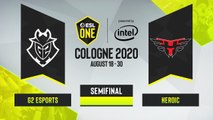 CSGO - G2 Esports vs. Heroic [Vertigo] Map 1 - ESL One Cologne 2020 - Semifinal - EU