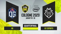 CSGO - G2 Esports vs. OG [Nuke] Map 1 - ESL One Cologne 2020 - Quarterfinal - EU