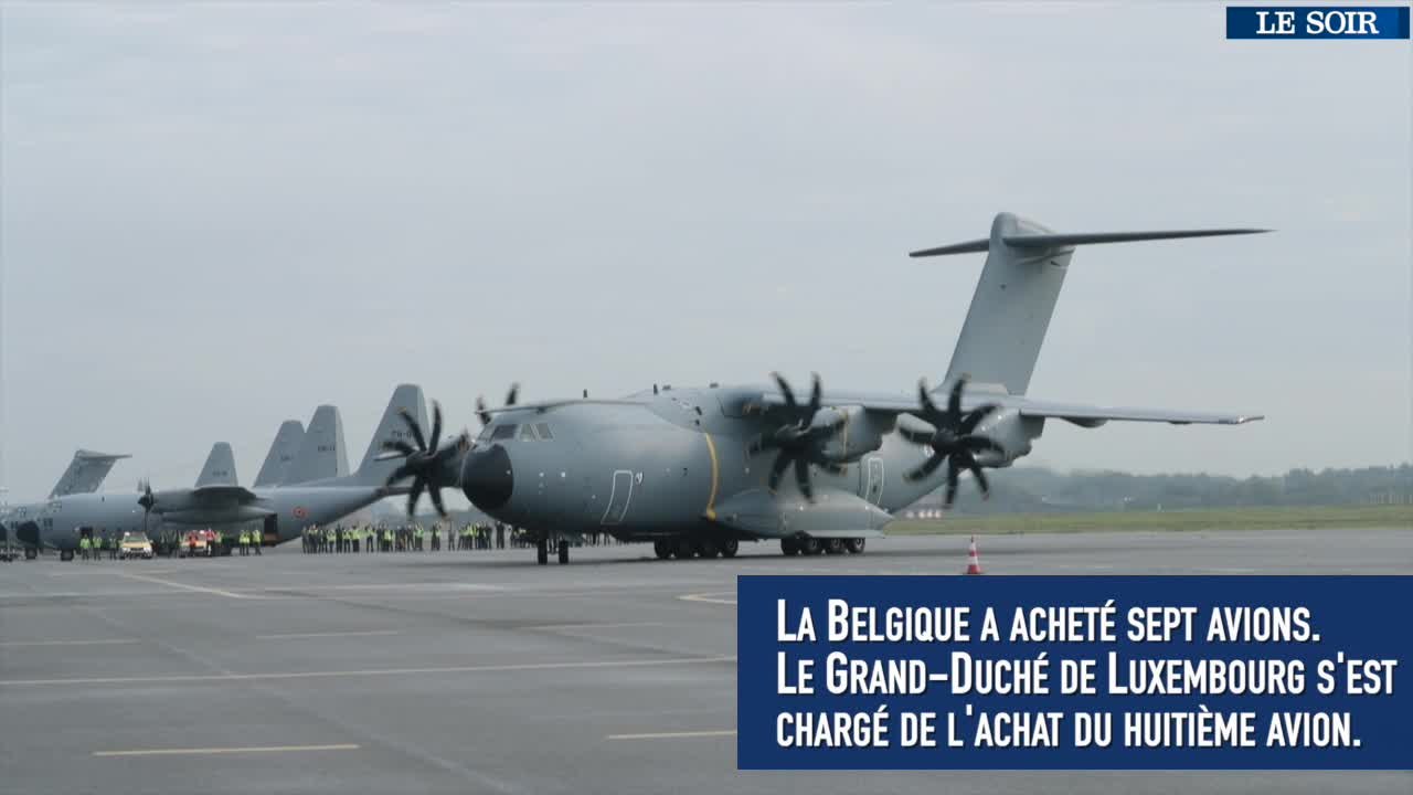Arrivée du premier Airbus A400M "Atlas" au 15e Wing de transport aérien