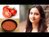 எளிதாக  சிவப்பழகு பெற உதவும்  தக்காளி | Tomato Facial for Skin Whitening | Tamil beauty tips