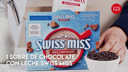 Chocolate caliente ¡con bombones!