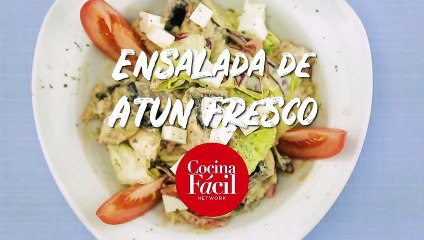 Ensalada de atún fresco RÁPIDA Y FÁCIL