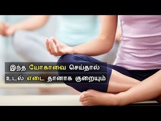 தொப்பையை குறைக்கும் யோகா | Flat Belly Yoga