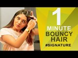 How to get Bouncy Hair | Vani Bhojan's Hair Secret #Signature