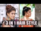 Nayanthara inspired hairstyle | Say Swag