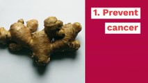 8 health benefits of ginger