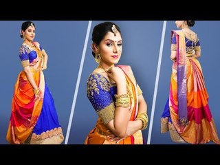 How to wear a saree as lehenga | Cancan saree