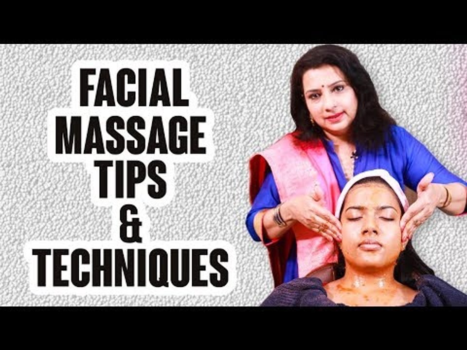 Best massage techniques for self facial | Step By Step #Vasuntharatips