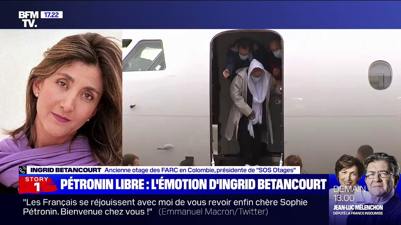 Ingrid Betancourt salue le combat du fils de Sophie Pétronin, "un exemple d'héroïsme"